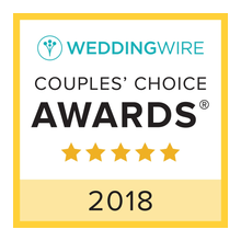 WeddingWire Couples' Choice Award 2018