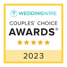 WeddingWire Couples' Choice Award 2023