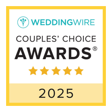 WeddingWire Couples' Choice Award 2025
